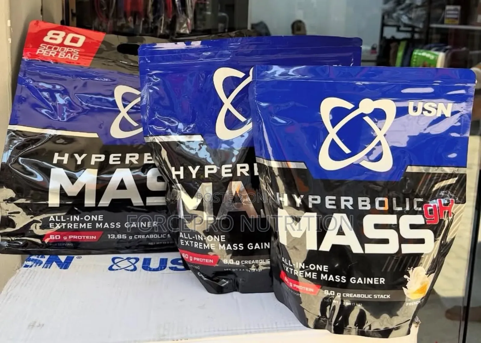 Hyperbolic Mass Gain 2kg