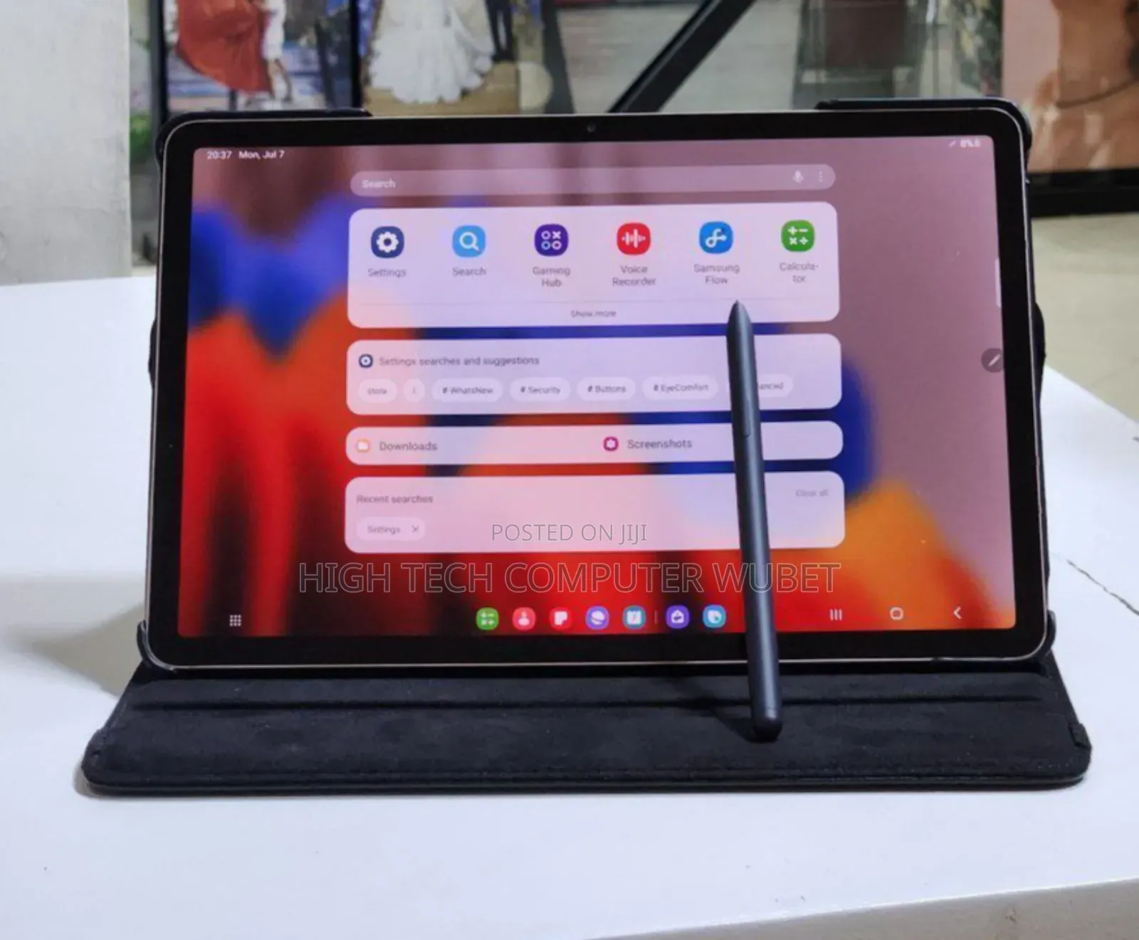 New Samsung Galaxy Tab S7 128 GB Black