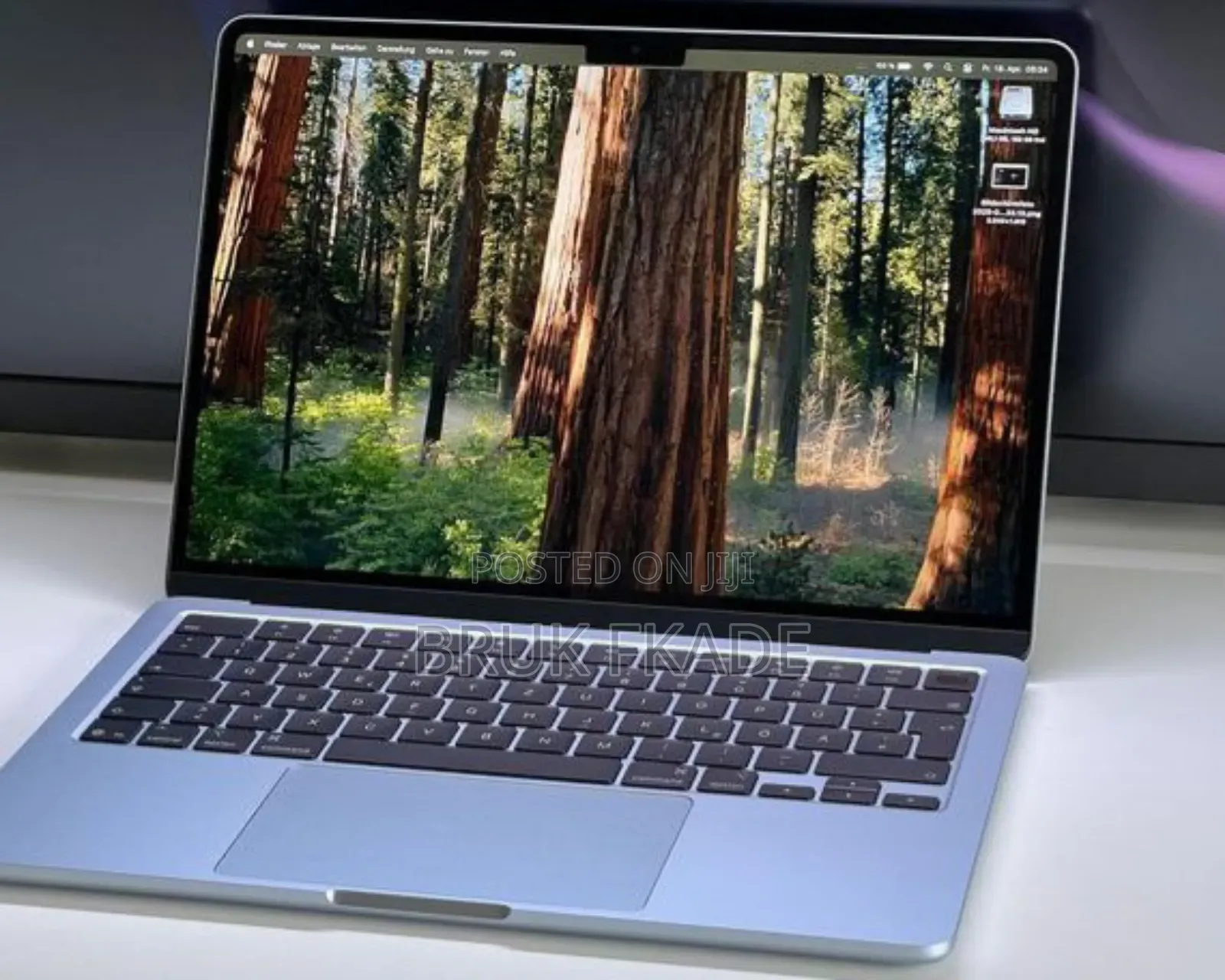 New Laptop Apple MacBook Air 2025 M4 15-Inch 16GB Apple M4 SSD 256GB