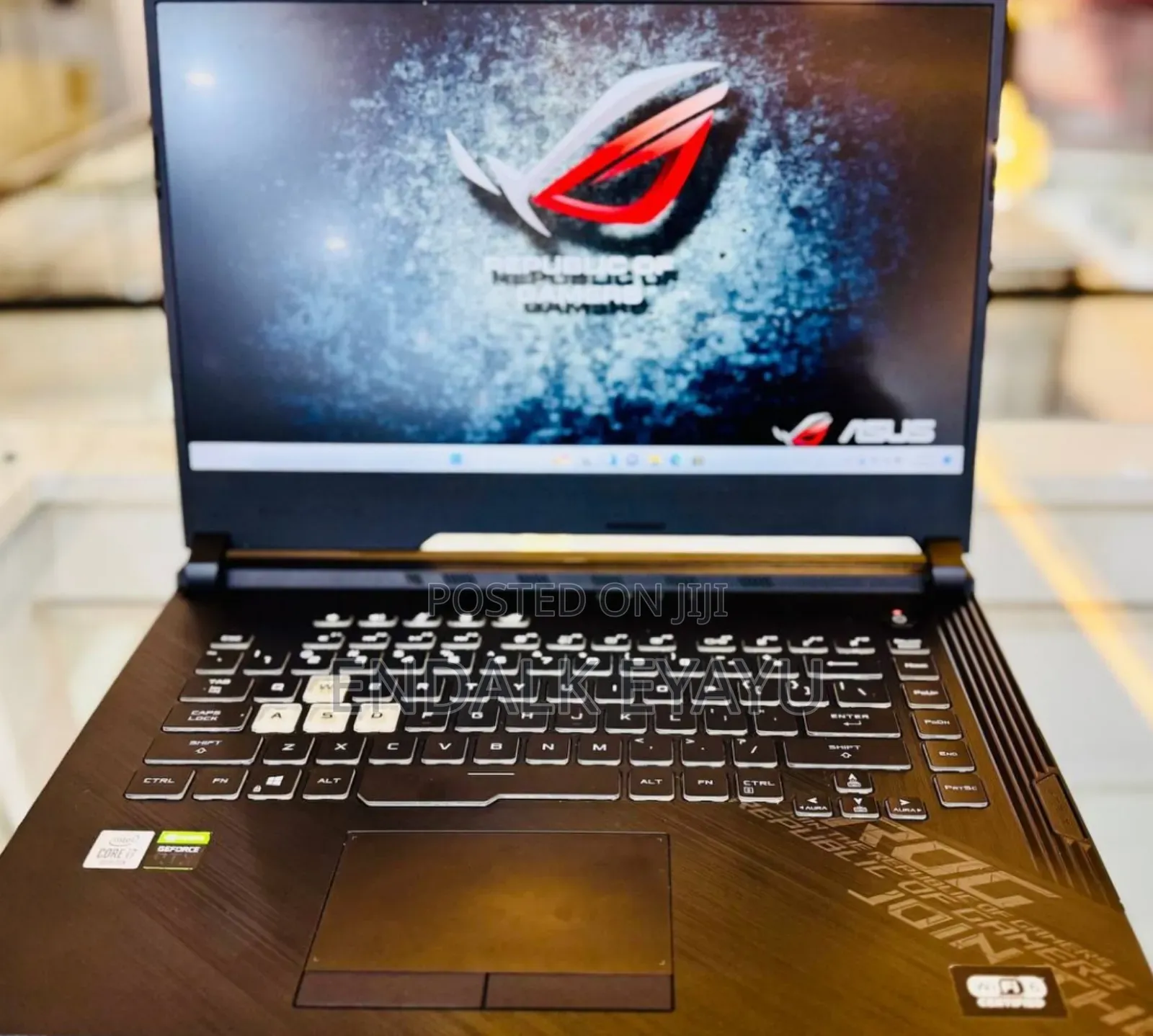 New Laptop Asus ROG Strix G15 G512 16GB Intel Core I7 SSD 512GB