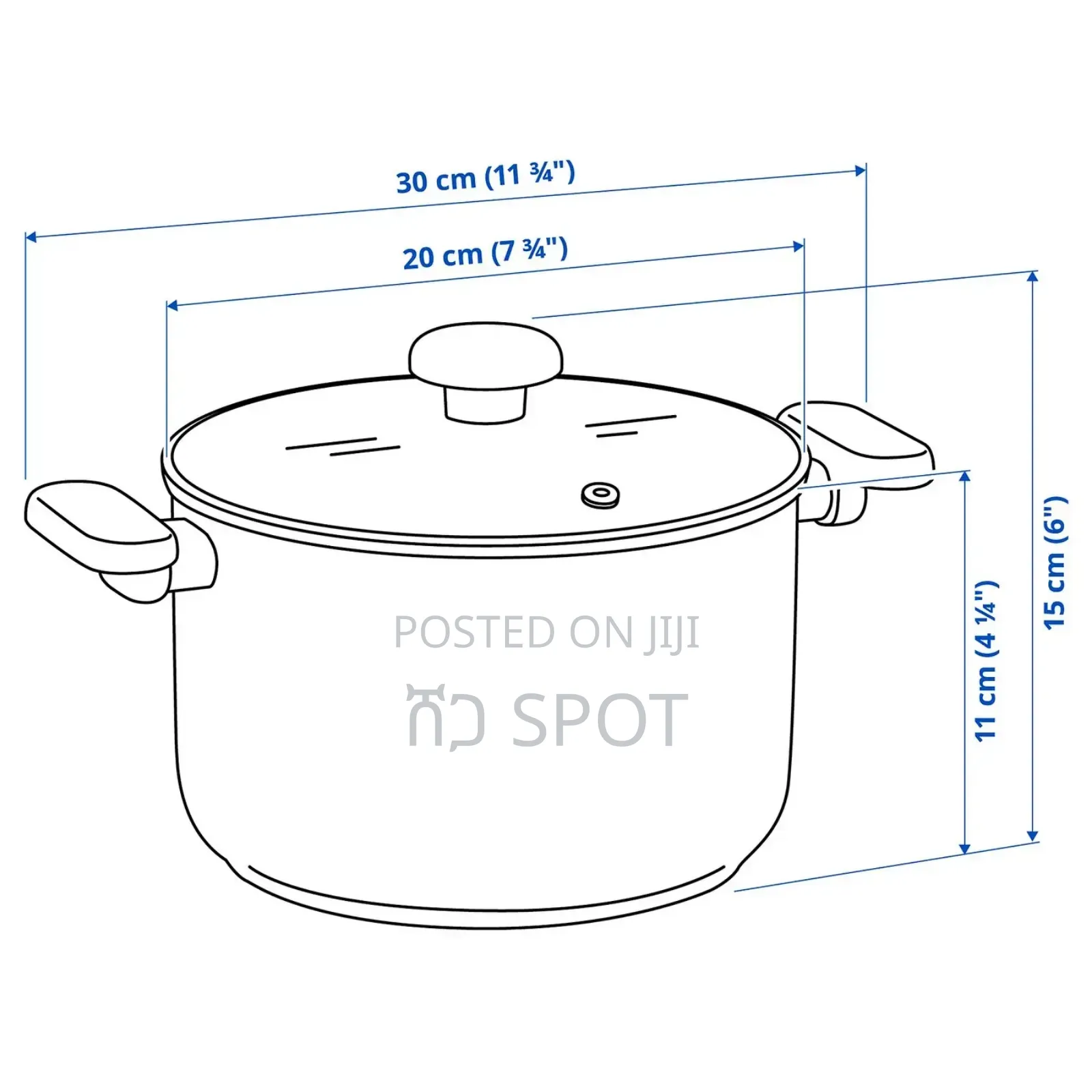 Ikea Steel Pot