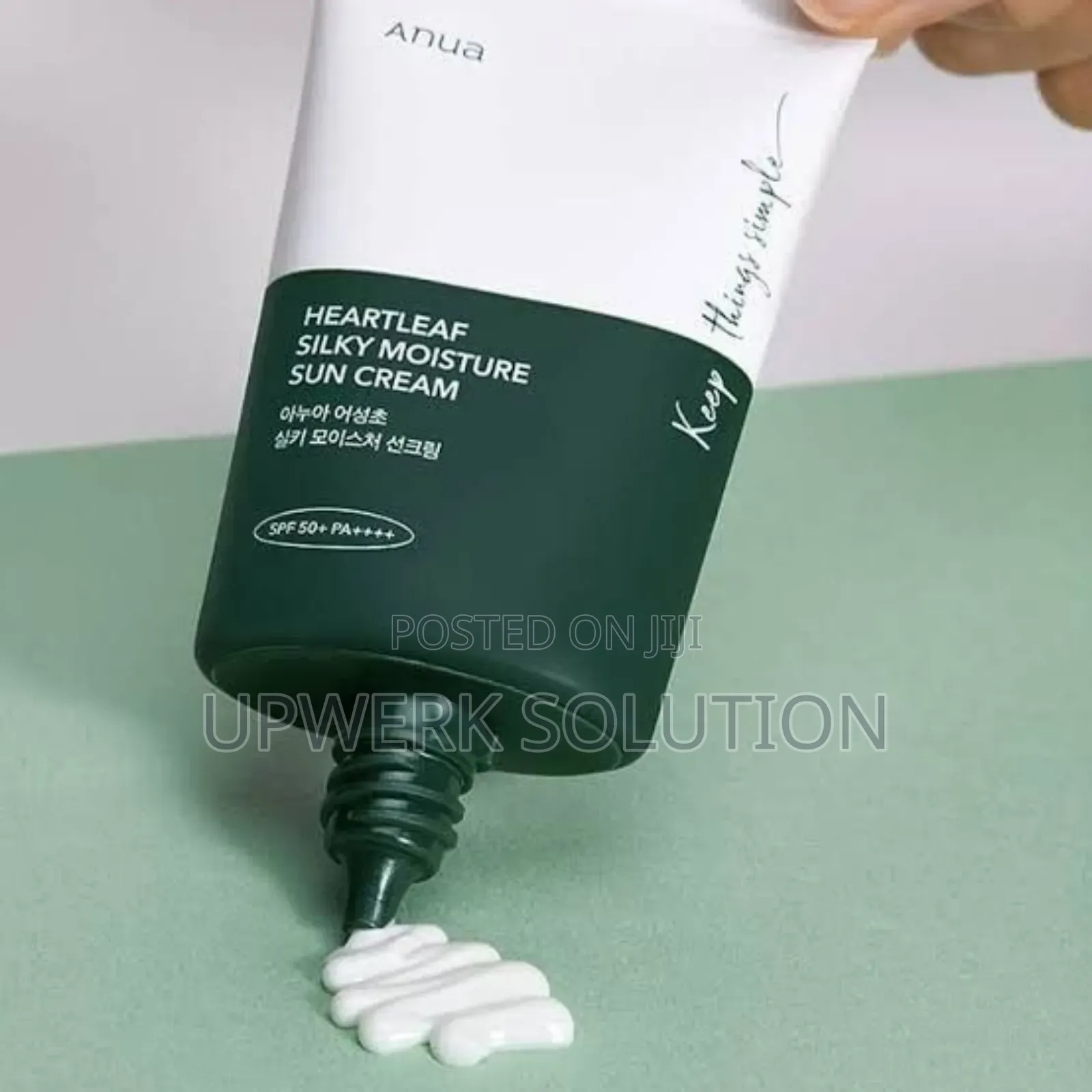 Anua Heartleaf Silky Moisture Sunscreen 50ml