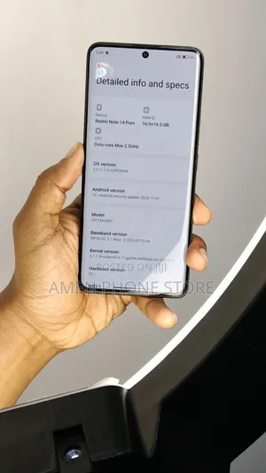 New Xiaomi Redmi Note 14 Pro+ 512 GB Black