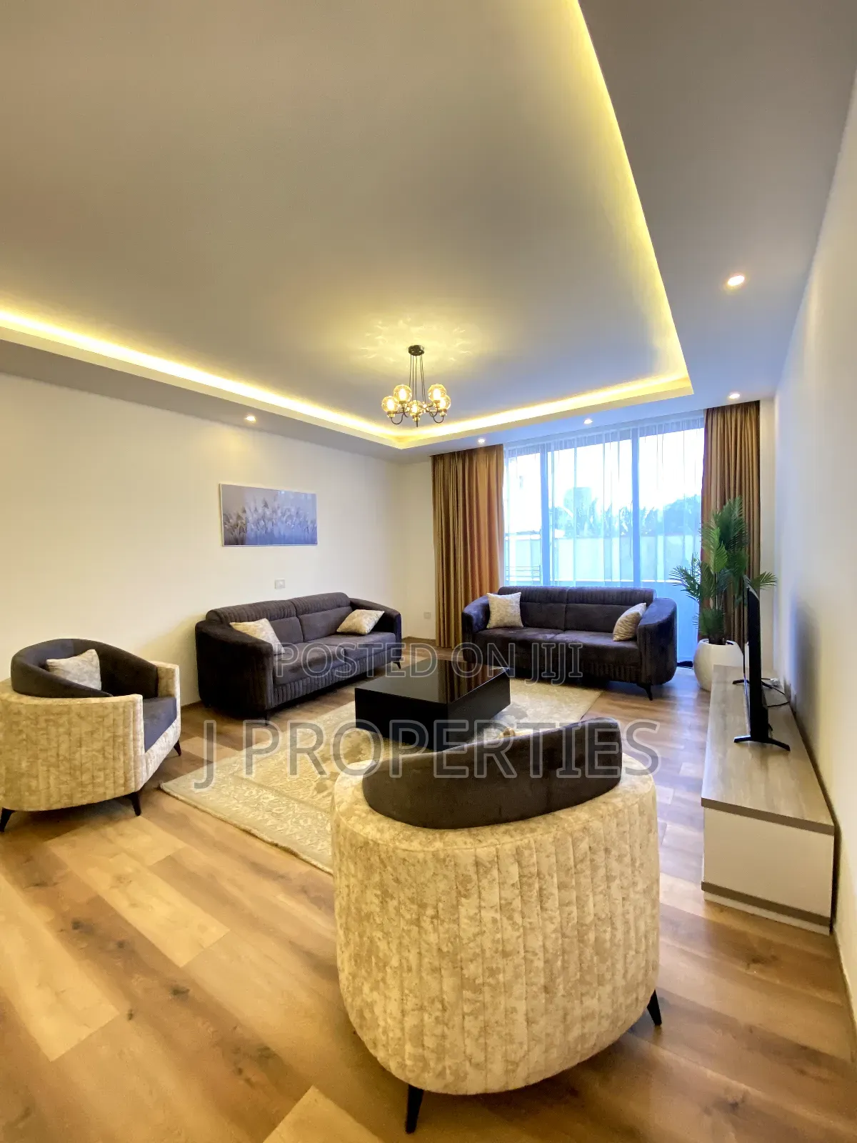 Furnished 3bdrm Apartment in Bole for rent