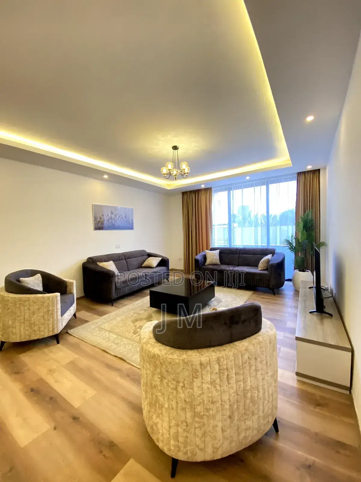 Furnished 3bdrm Apartment in Bole for rent