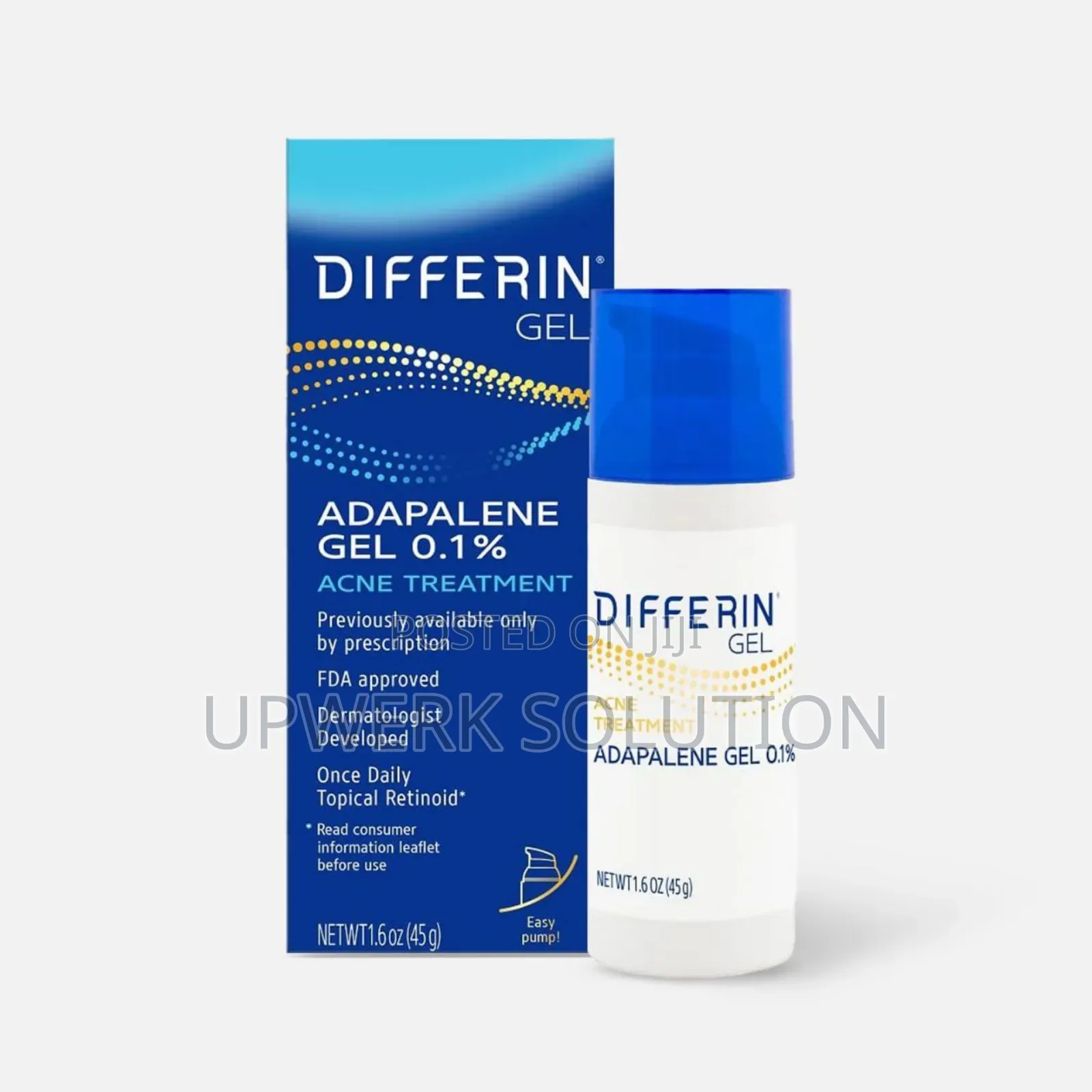  Differin Acne Treatment Gel (0.1% Adapalene)  45g