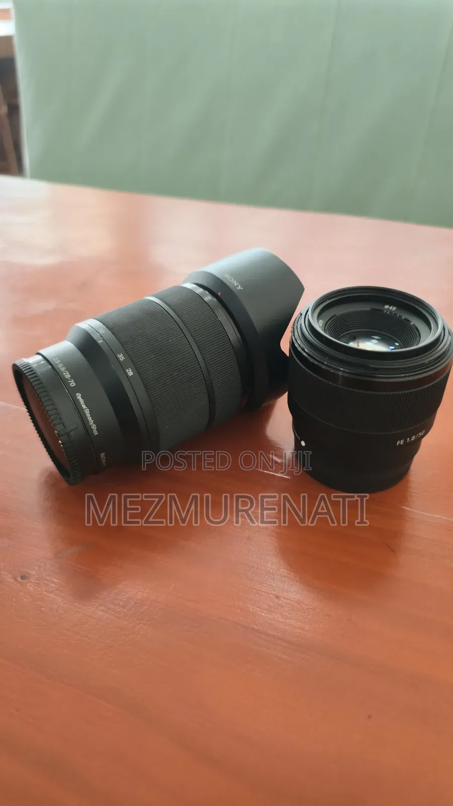 50mm, 1.8 and 28-70 Kit Lens