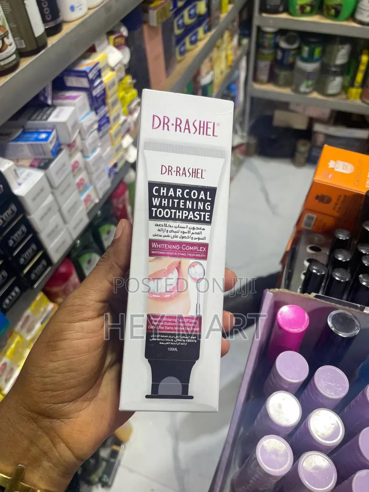 Dr Rashel Charcoal Whitening Toothpaste