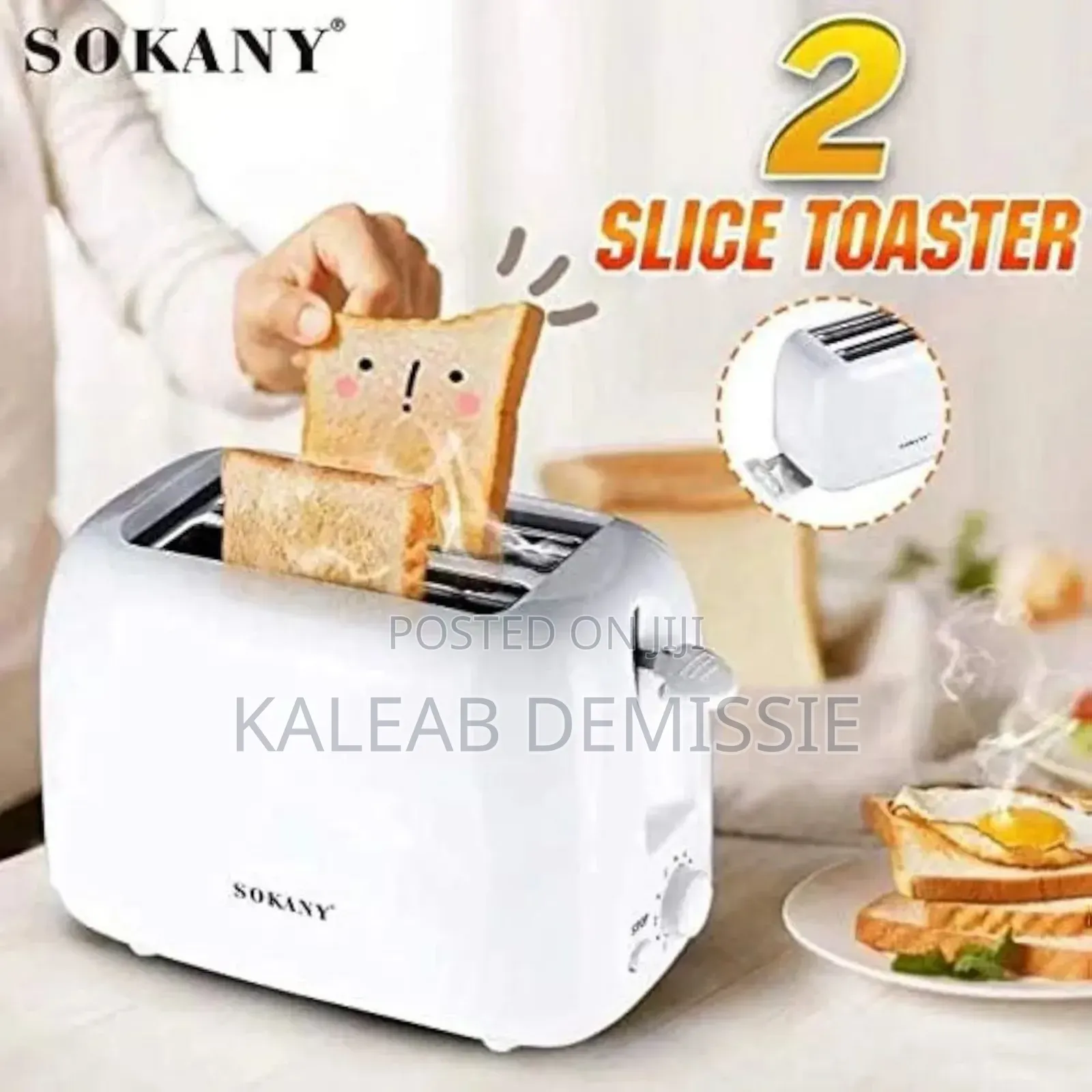 Sokany Slice Bread Toaster