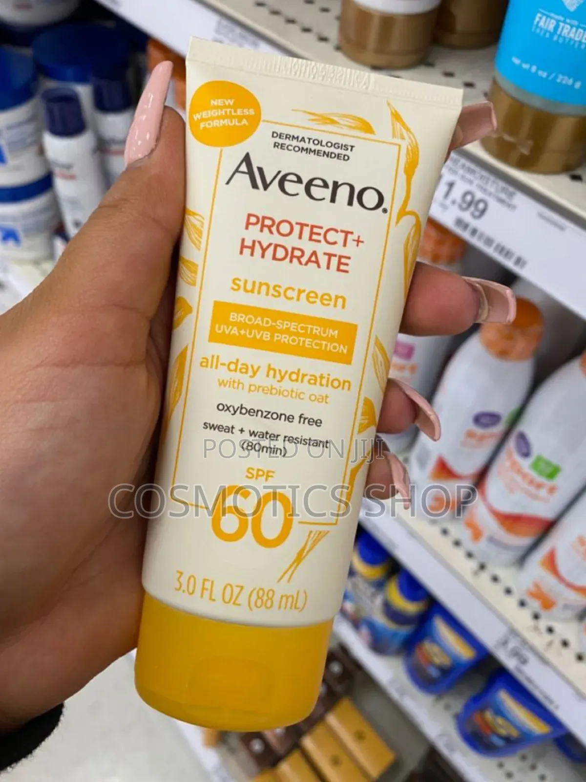 Aveeno Sunscreen 60+