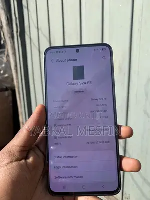 New Samsung Galaxy S24 FE 128 GB Gray