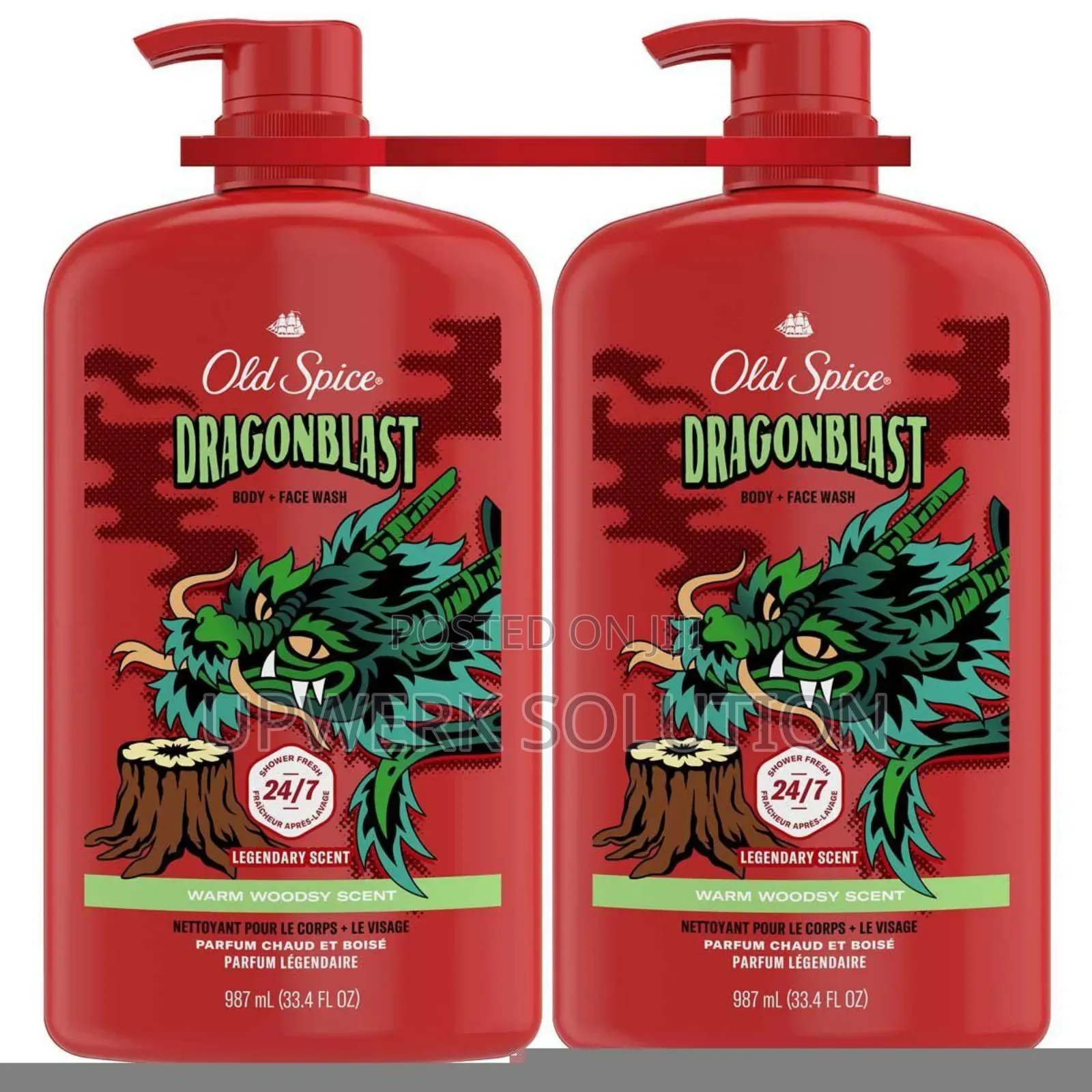 Old Spice Cleansing Body Wash for Men – Dragonblast Scent