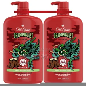 Old Spice Cleansing Body Wash for Men – Dragonblast Scent
