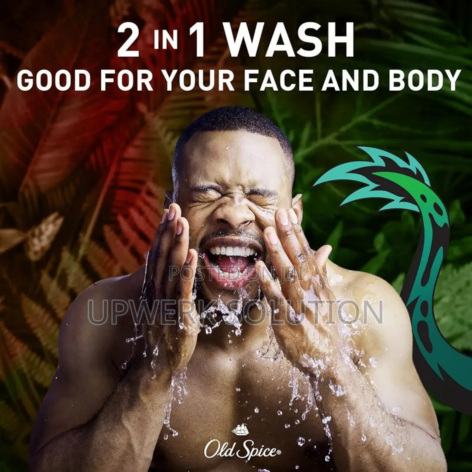 Old Spice Cleansing Body Wash for Men – Dragonblast Scent