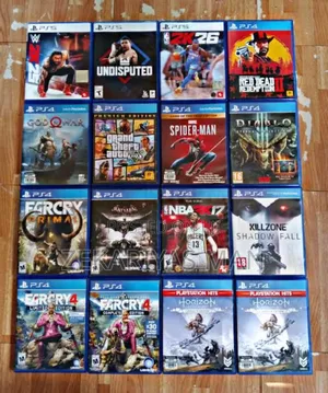 የተለያዩ የፕልስቴሽን ጌሞችን ባሉበት እናደርሳለን