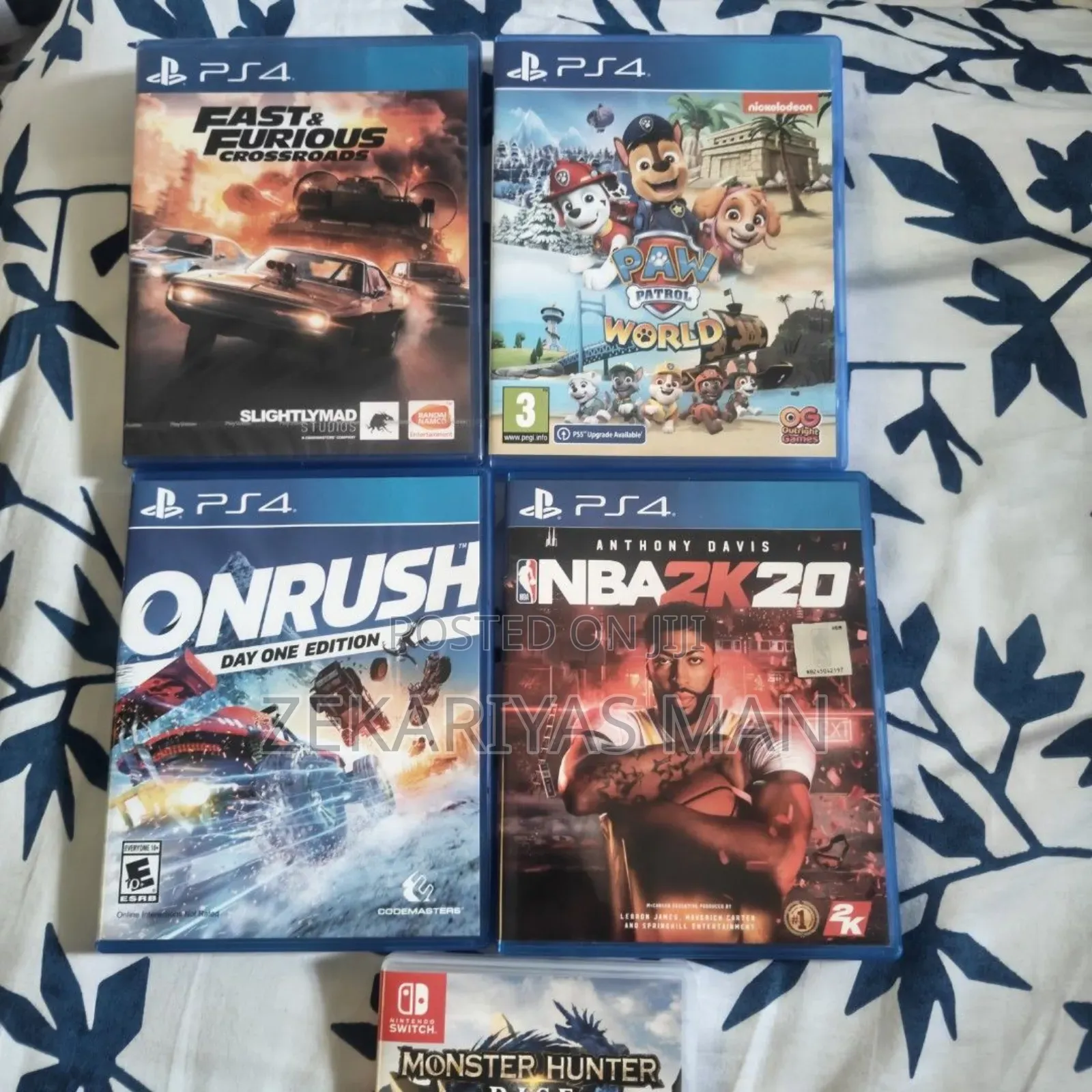 የተለያዩ የፕልስቴሽን ጌሞችን ባሉበት እናደርሳለን