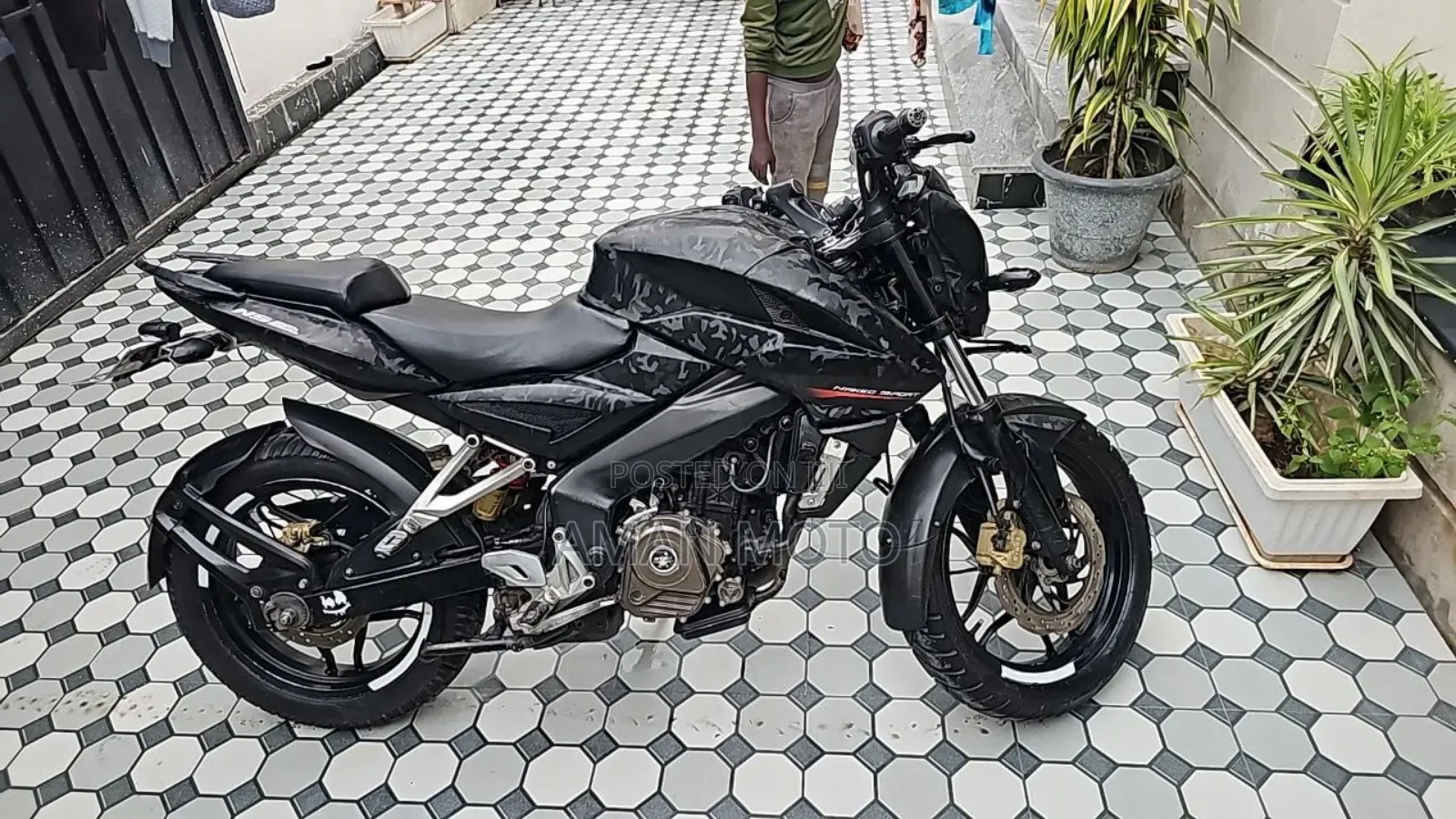 Bajaj Pulsar NS 200 2015 Black