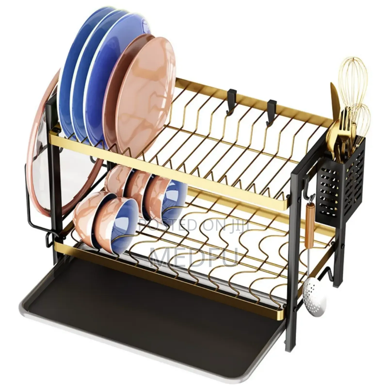 2 Tier Dish Drying Rack