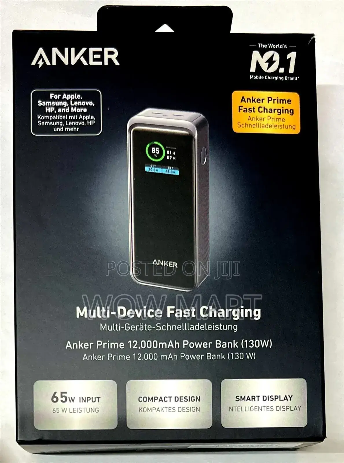 Anker Prime Power Bank 12000mah