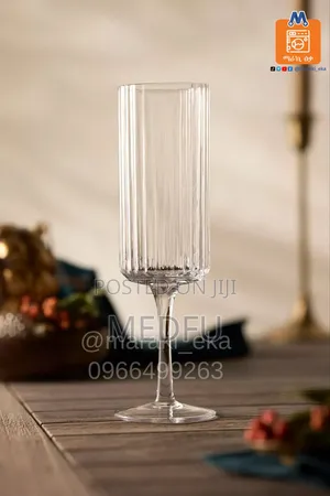 6pcs Champagne Flutes Glass