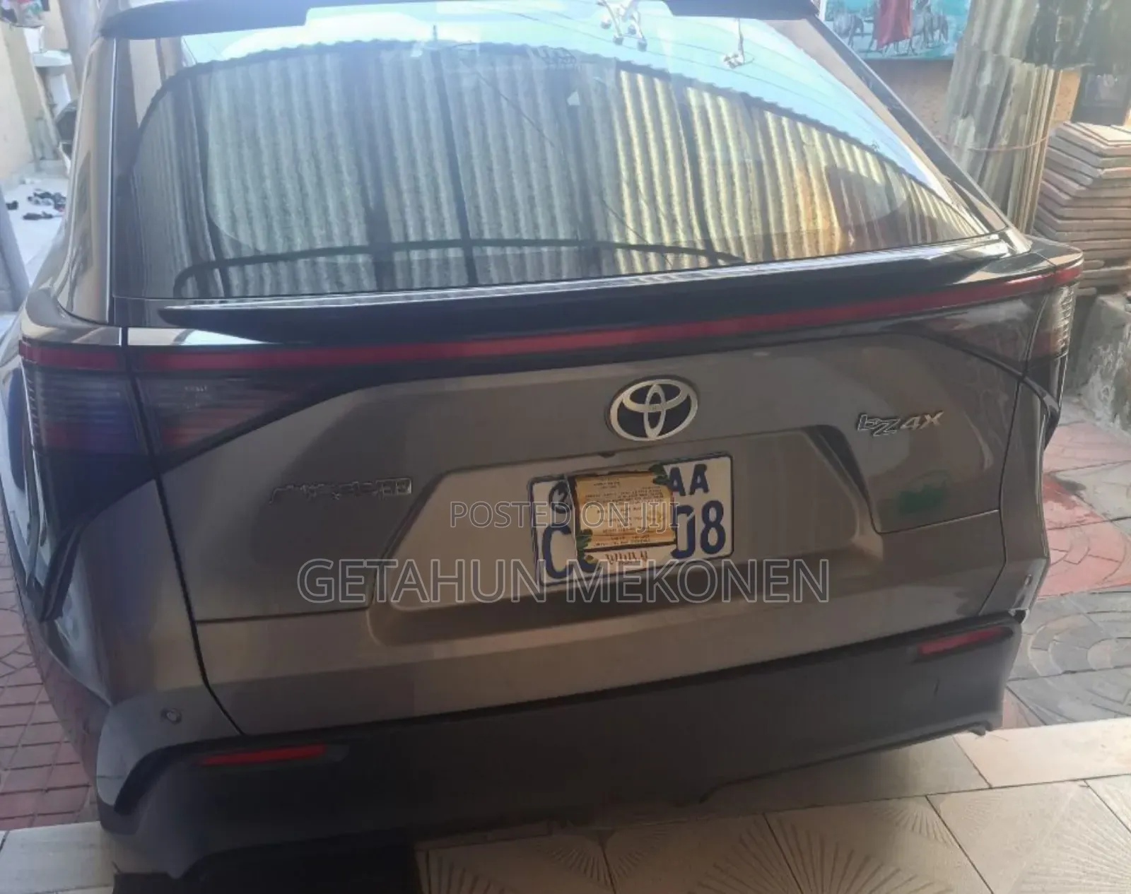 New Toyota bZ4X 2024 Gray