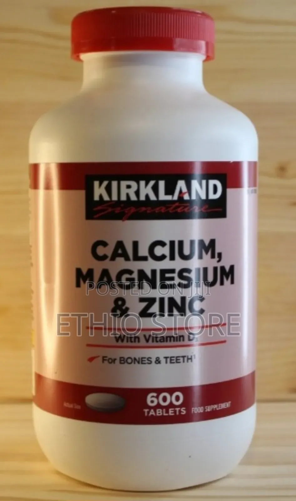 Kirkland Signature Calcium, Magnesium Zinc Vitamin D3 Supplement