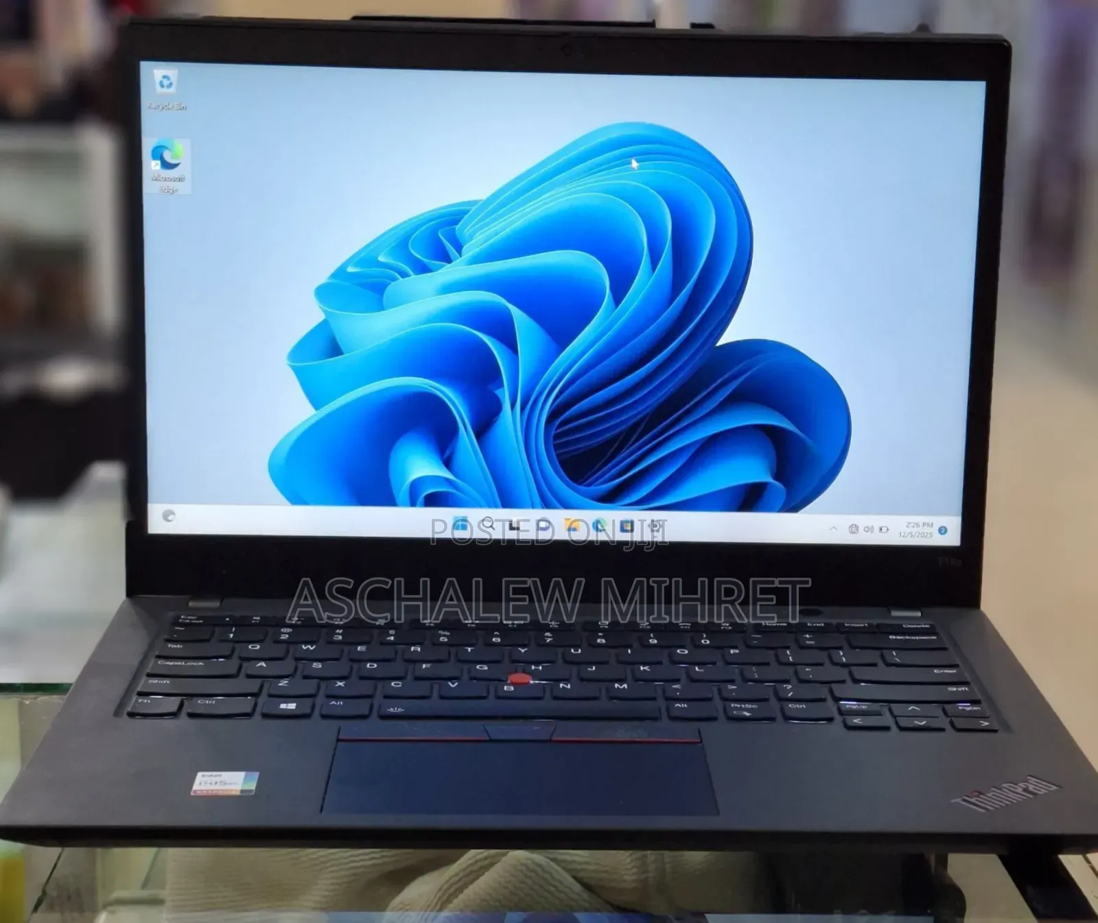 New Laptop Lenovo ThinkPad T14 16GB Intel Core I7 SSD 512GB