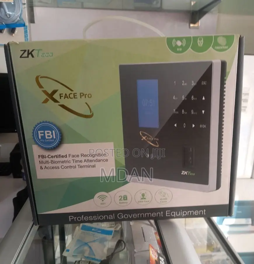Zkt Eco Xface Pro (Contactless Attendance) Face Recognition