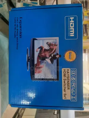 Haysenser Hdmi Splitter/Switcher (For Ps5, Laptop, and Tv Box)