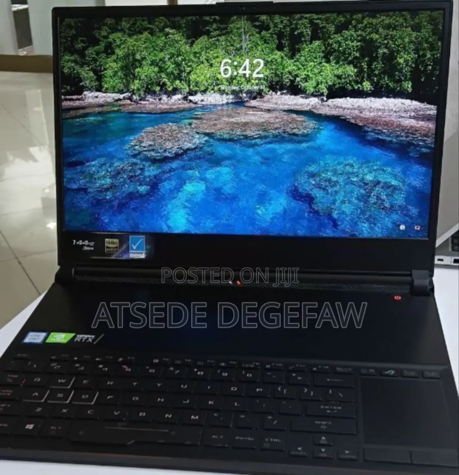 New Laptop Asus ROG Zephyrus G15 24GB Intel Core I7 SSD 2T