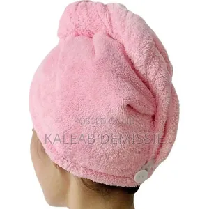 Hair Towel Cap የፀጉር ማደራረቂያ ፎጣ