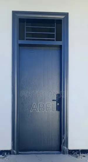 ዘመናዊ የብረት በር ጠንካራና ውብ Victor