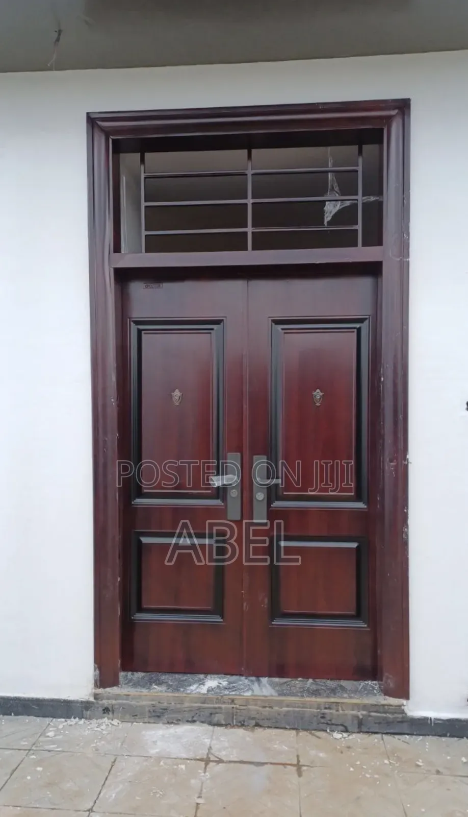 ዘመናዊ የብረት በር ጠንካራና ውብ Victor