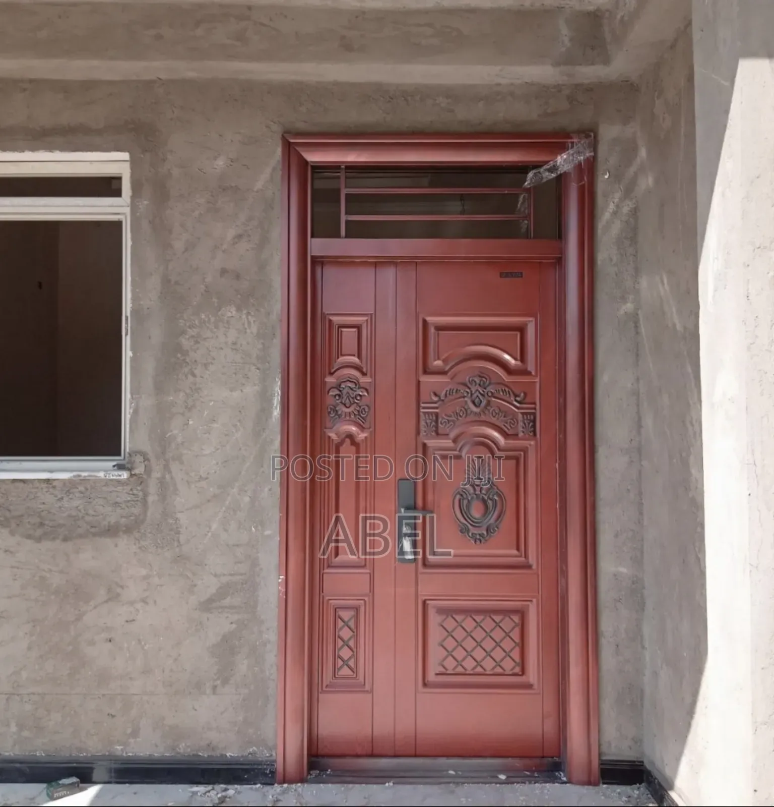 ዘመናዊ የብረት በር ጠንካራና ውብ Victor