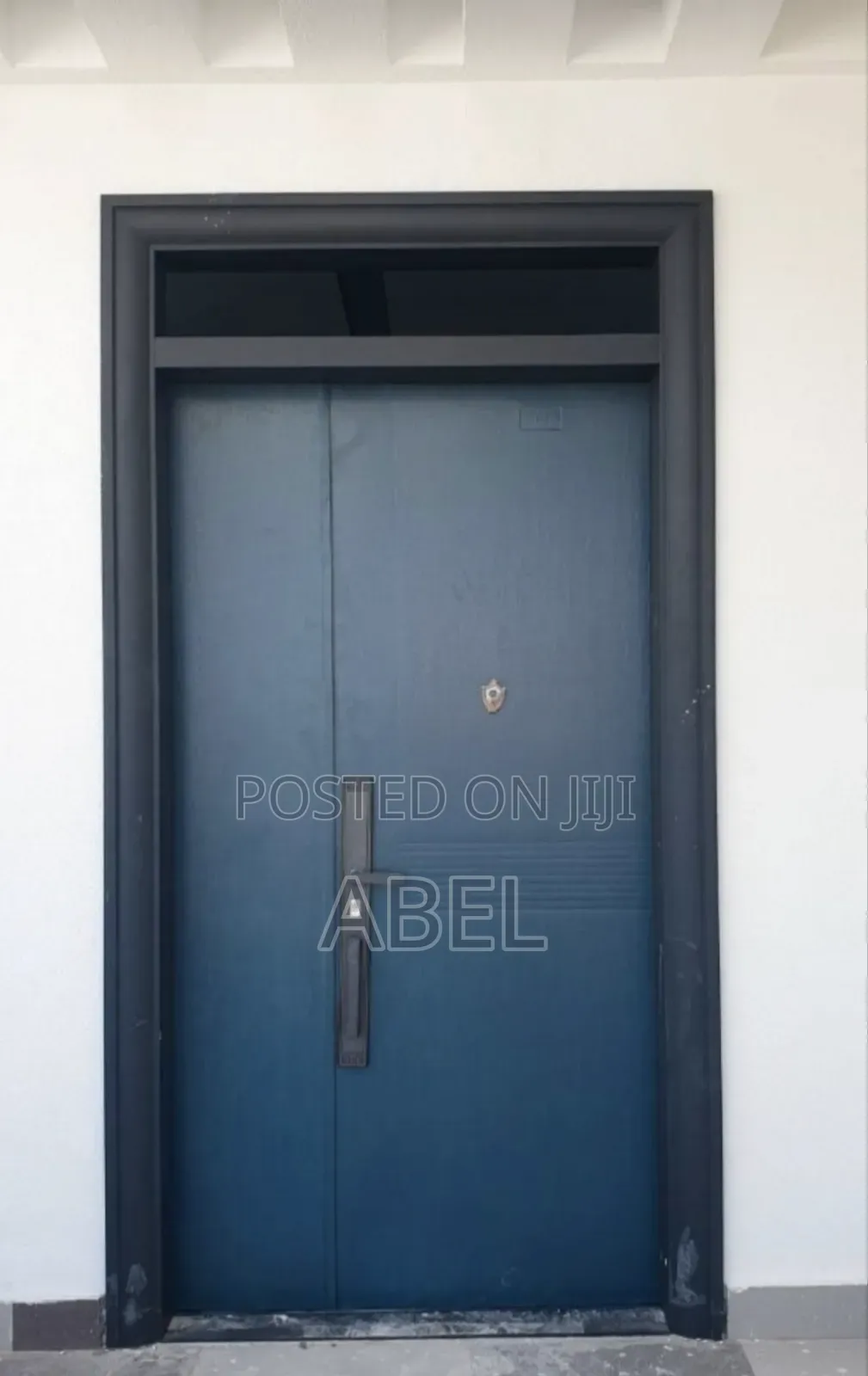 ዘመናዊ የብረት በር ጠንካራና ውብ Victor