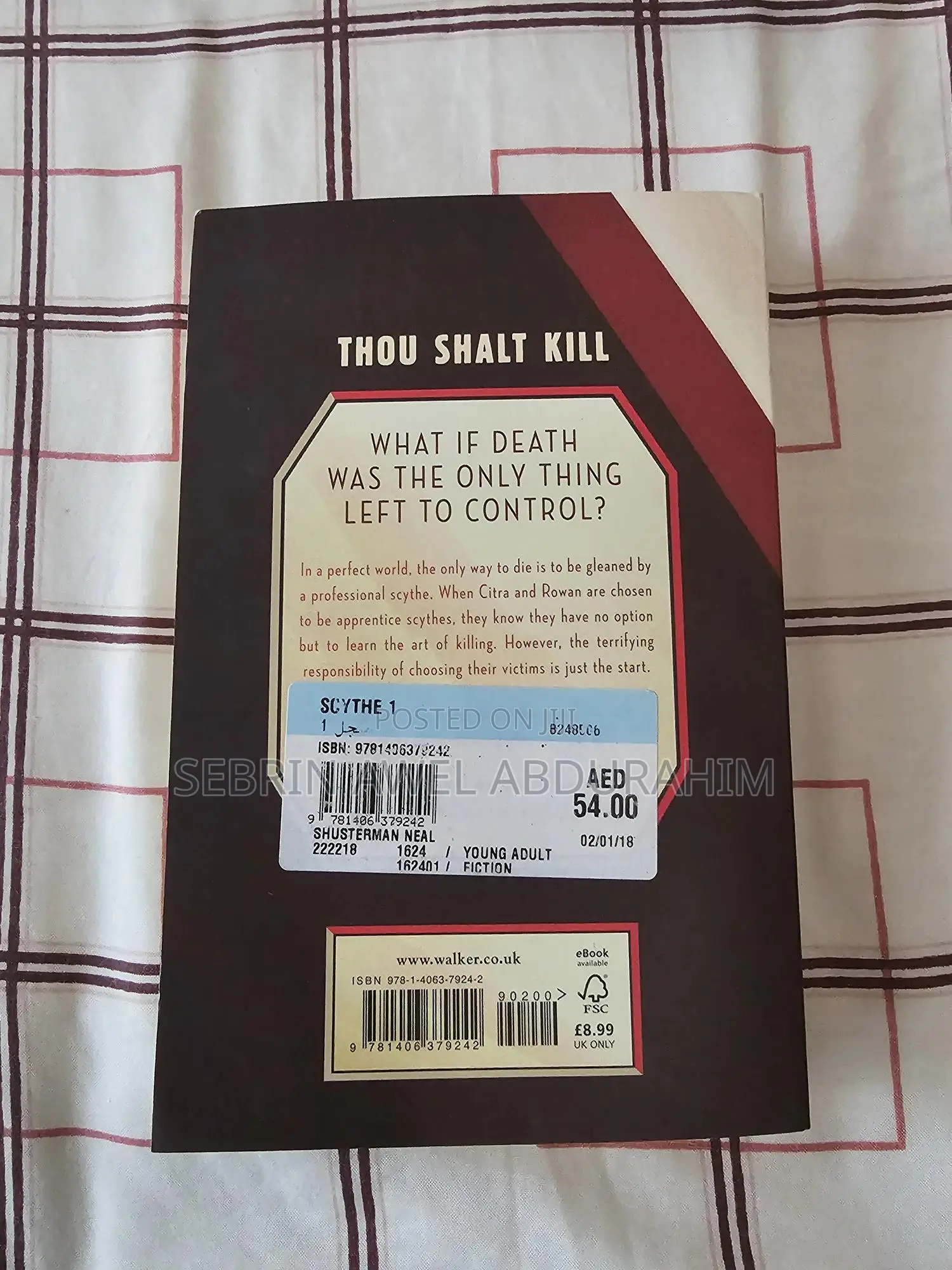 Scythe by Neal Shusterman