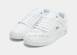 Lacoste Deviation Low 'Triple White' Men's Casual Leather Shoes