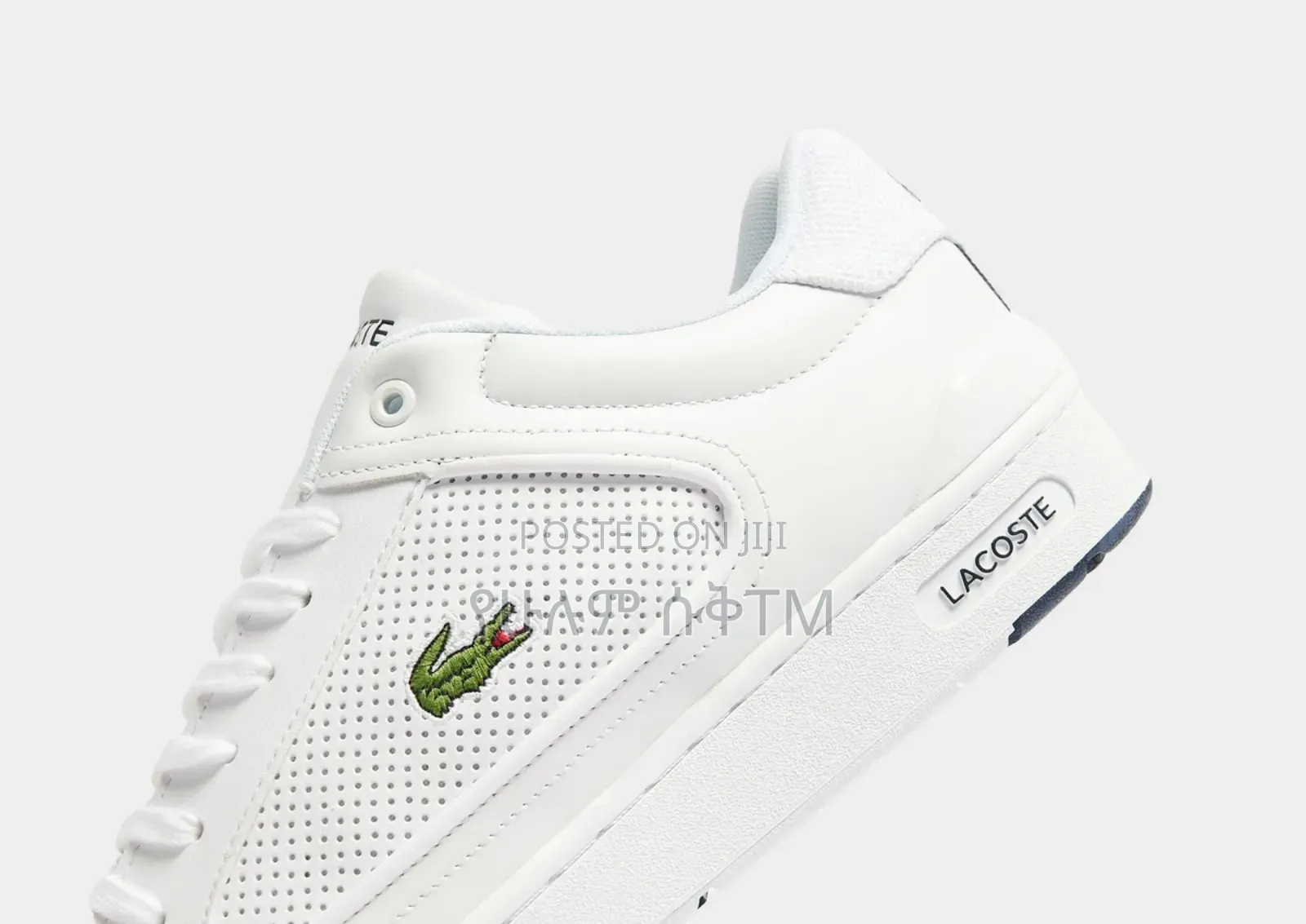 Lacoste Deviation Low 'Triple White' Men's Casual Leather Shoes
