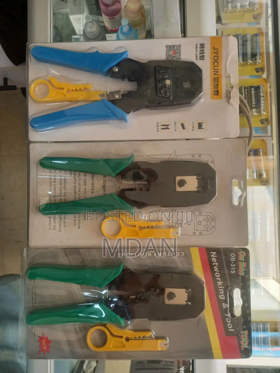 Cable Clamp 3-in-1 Modular Crimping Tool Networking Tool