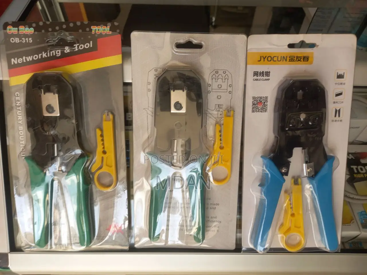 Cable Clamp 3-in-1 Modular Crimping Tool Networking Tool