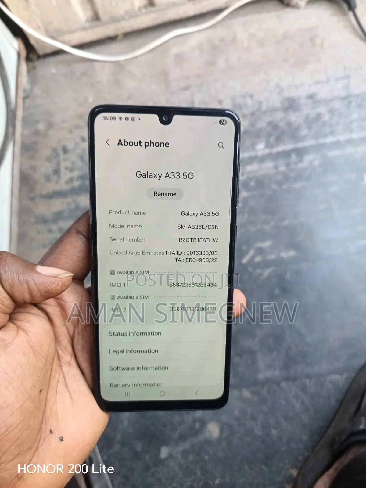 Samsung Galaxy A33 5G 128 GB Black