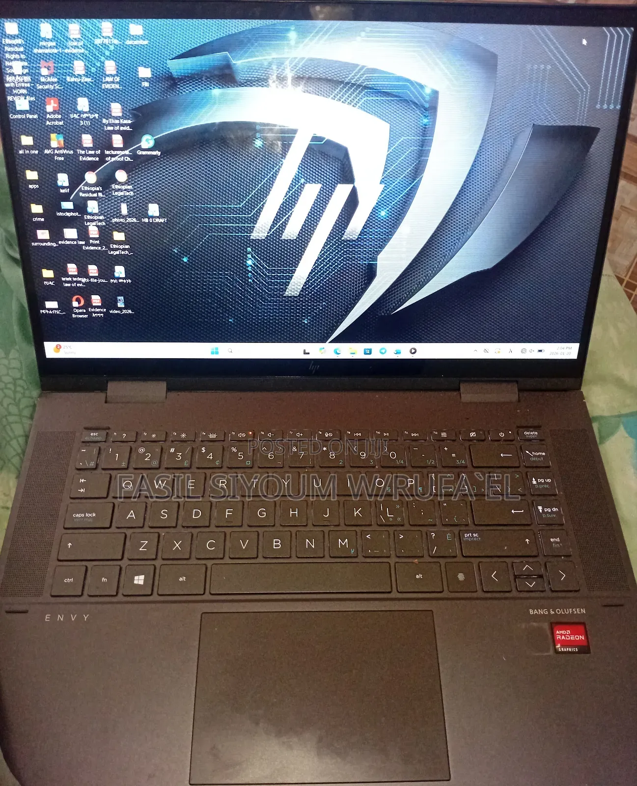 Laptop HP Envy X360 16GB AMD Ryzen 7 SSD 1T