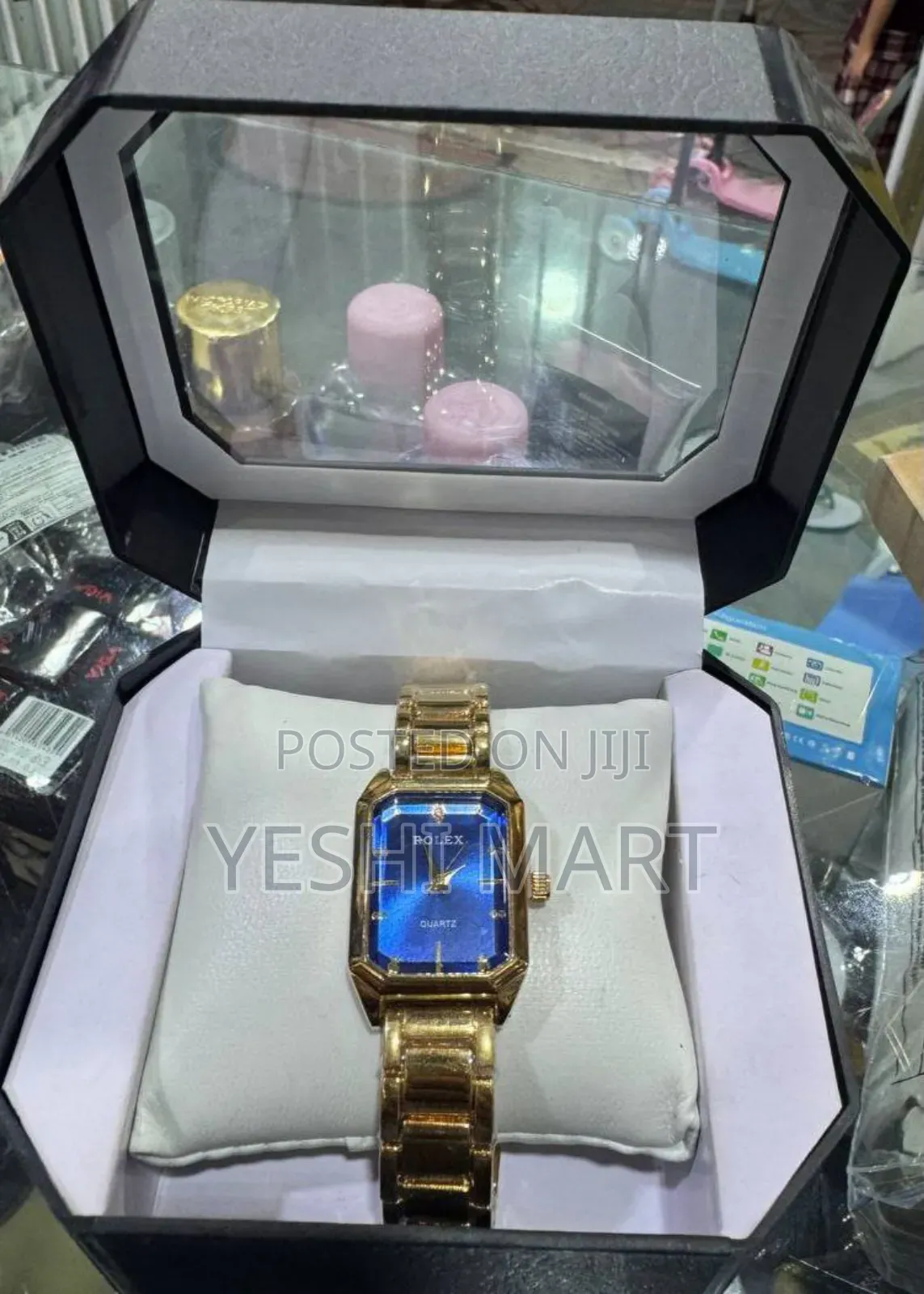 Elegant Lady Digital Watch Stylish Silver Stainless Steel Band Waterp