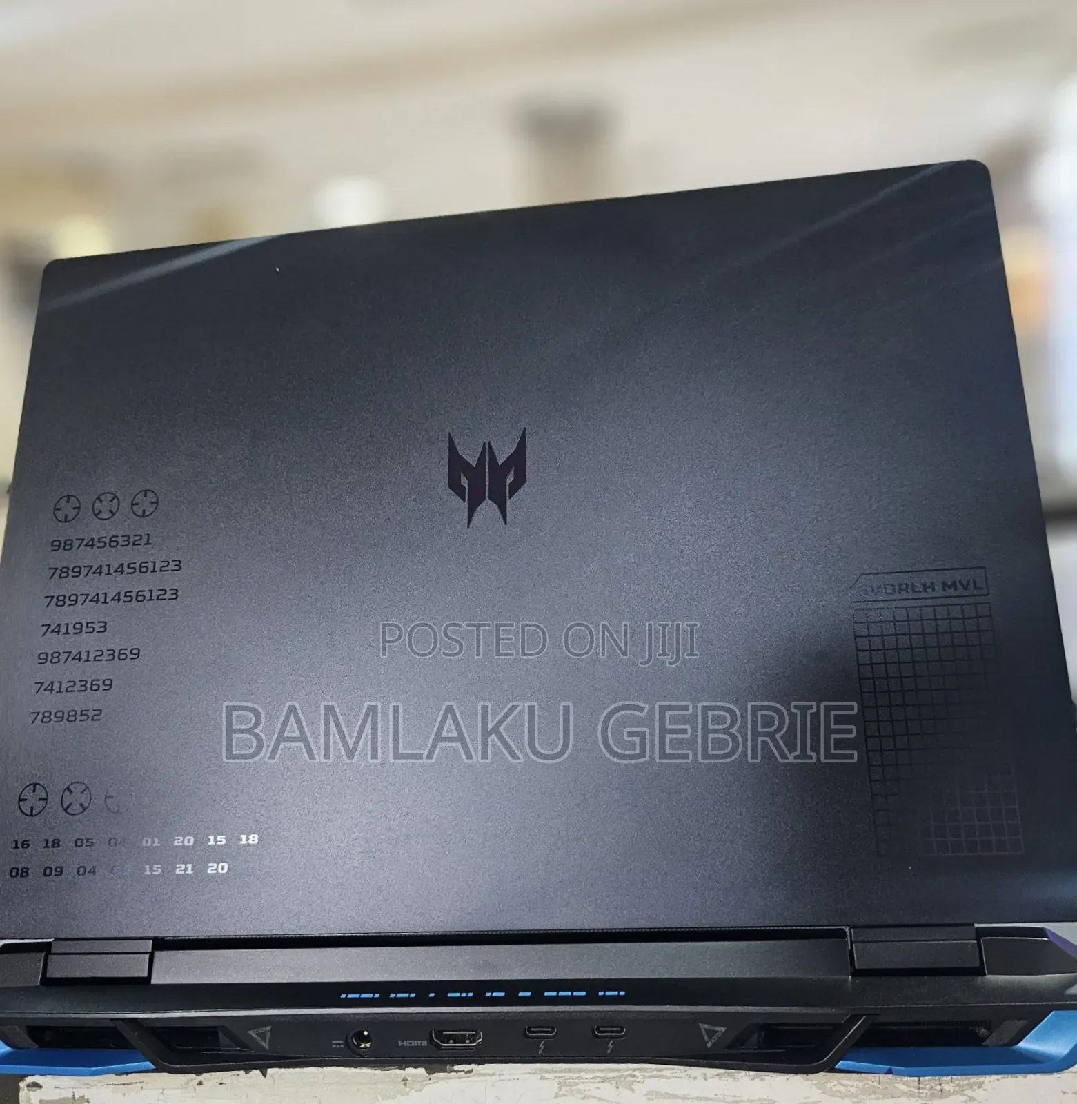 New Laptop Acer Predator Helios 300 16GB Intel Core I9 SSD 1T