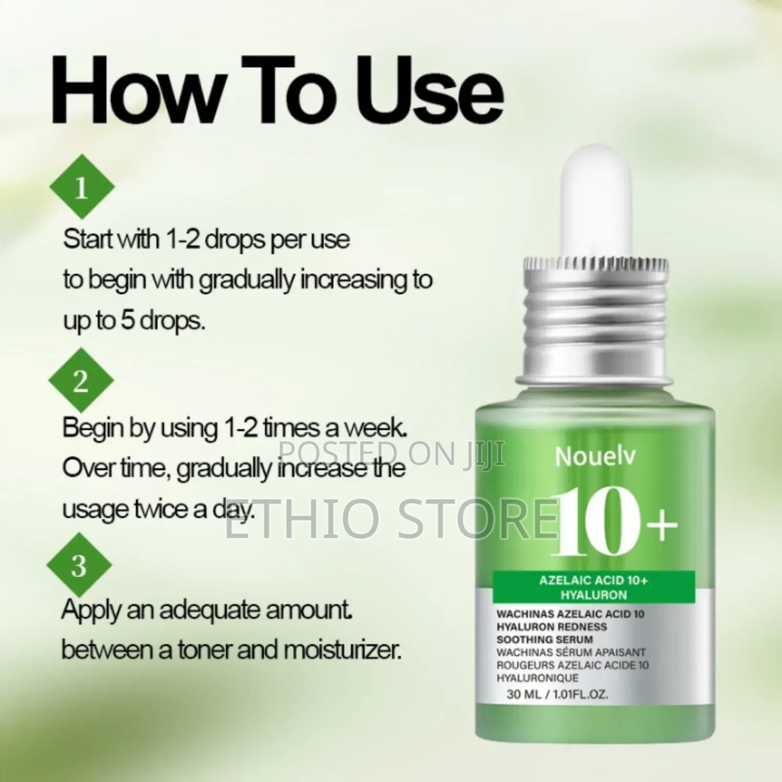 Azelaic Acid 10 Hyaluron Redness Soothing Serum