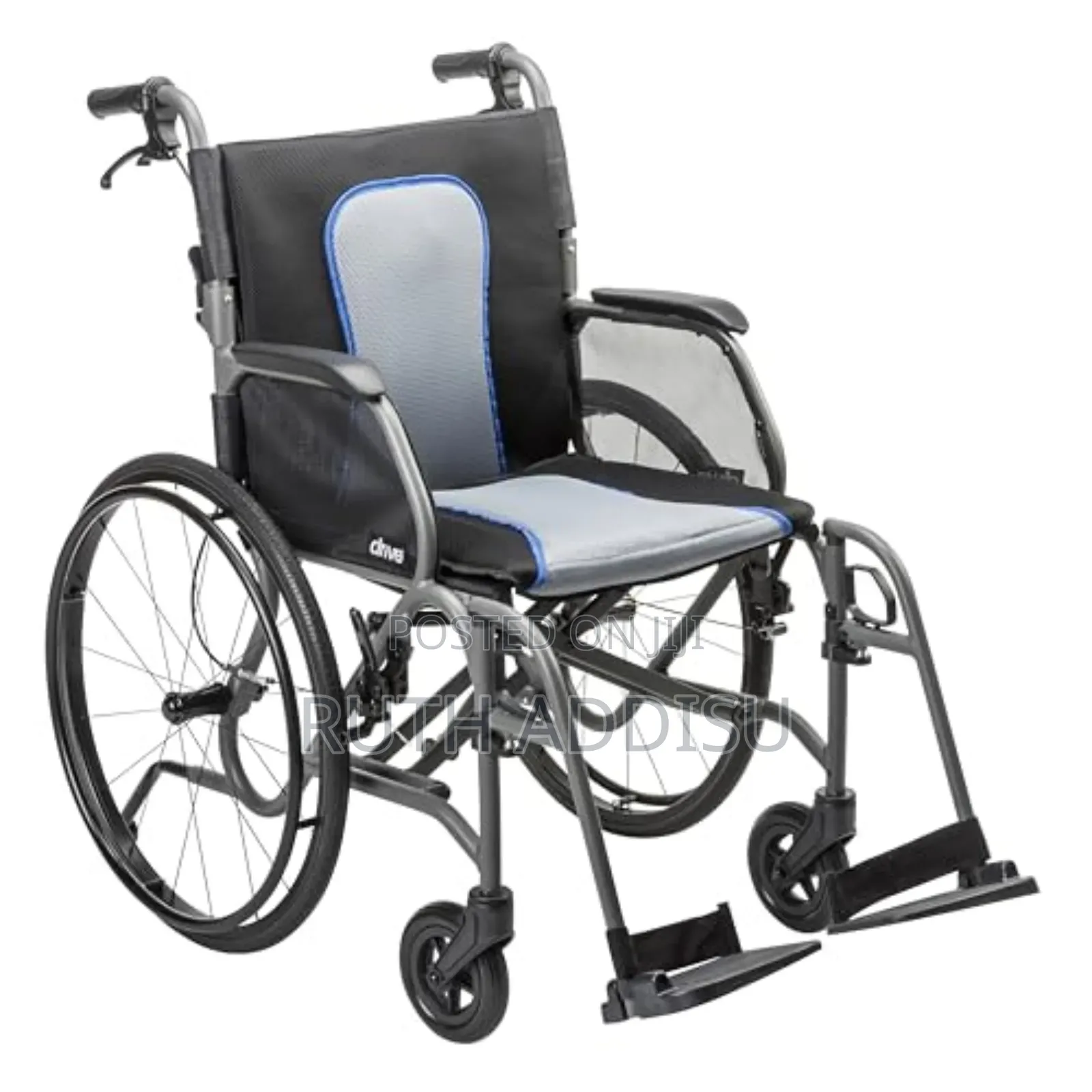 Onyx Wheelchair With Swing Away Footrests Ethiopia Wheelchair