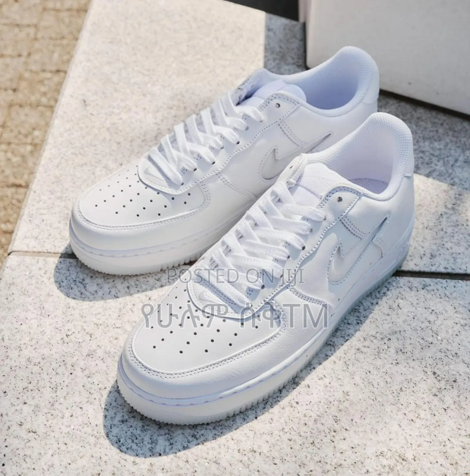 Nike Air Force 1 Low '07 "White Jewel" Color of the Month Men's Shoes