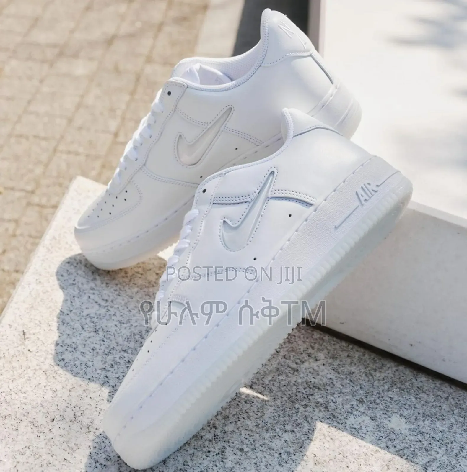 Nike Air Force 1 Low '07 "White Jewel" Color of the Month Men's Shoes