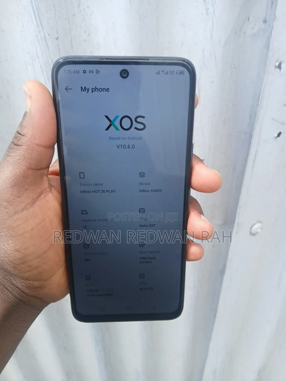 Infinix Hot 20 128 GB Gray