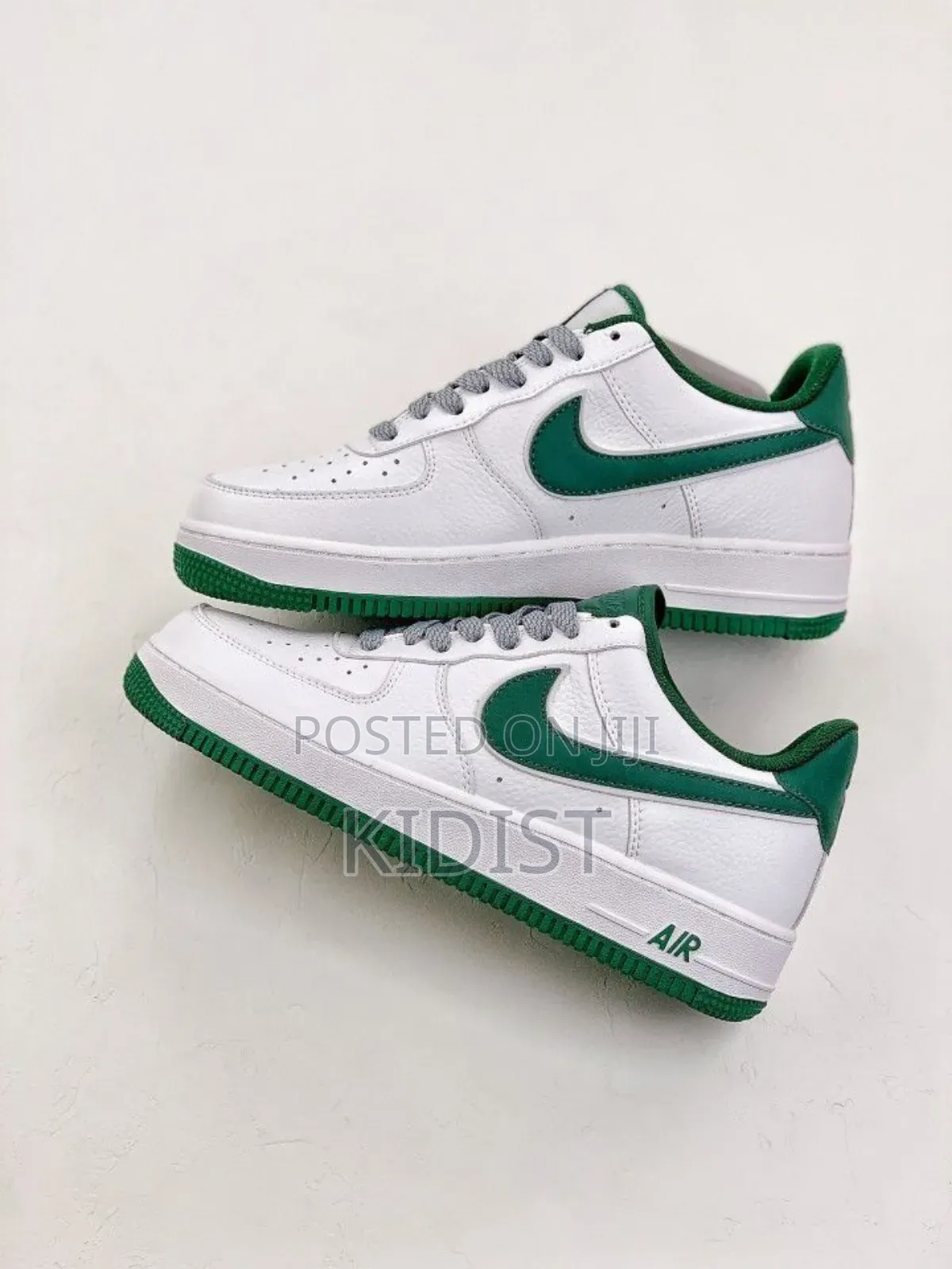#Nike #Air_force 1 Low Premium “ White Green"